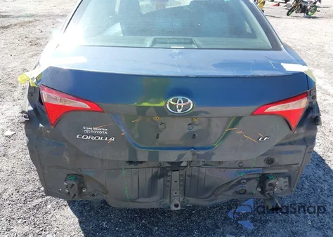 2017 Toyota Corolla Le из США, поврежденный, VIN 2T1BURHE4HC777588